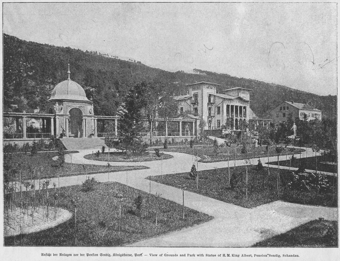 Parkhotel Bad Schandau Mit Spa Εξωτερικό φωτογραφία