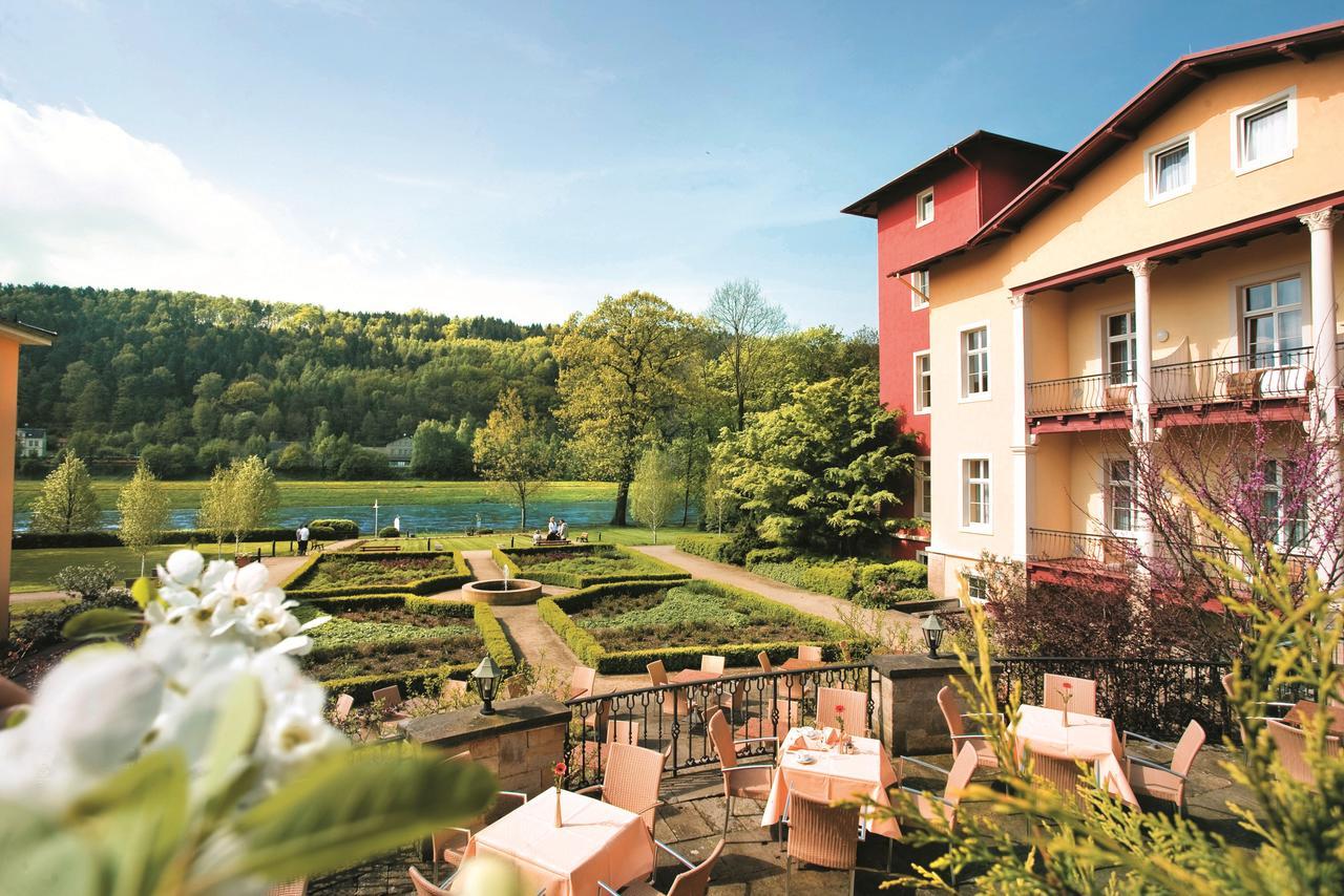 Parkhotel Bad Schandau Mit Spa Εξωτερικό φωτογραφία