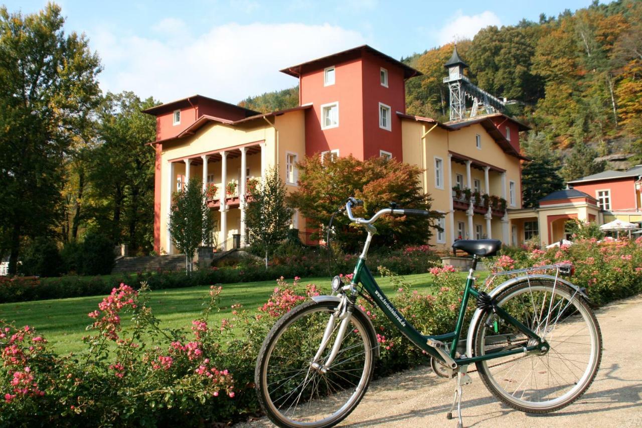 Parkhotel Bad Schandau Mit Spa Εξωτερικό φωτογραφία