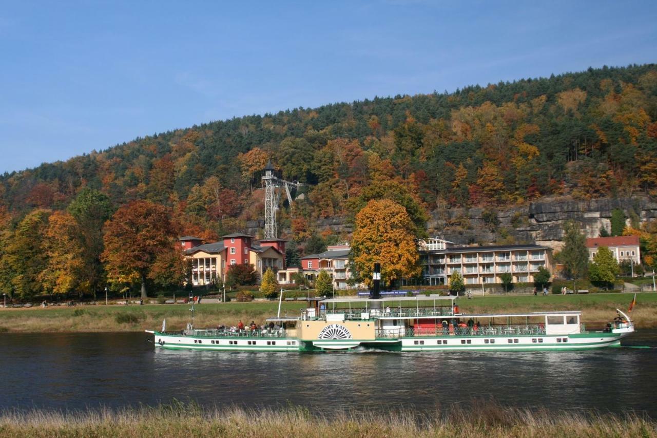 Parkhotel Bad Schandau Mit Spa Εξωτερικό φωτογραφία